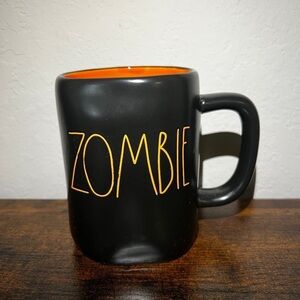 Rae dunn Halloween zombie mug